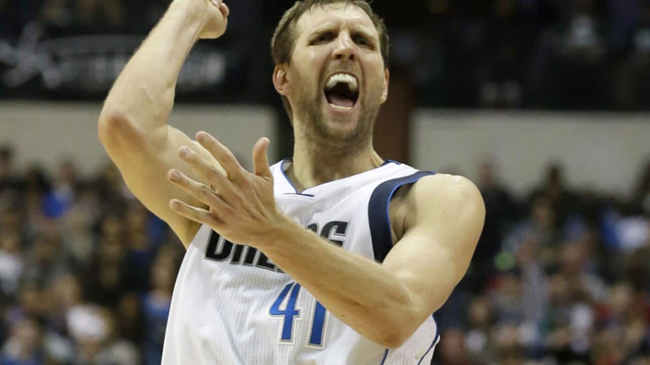 Dallas Mavericks superstar Dirk Nowitzki