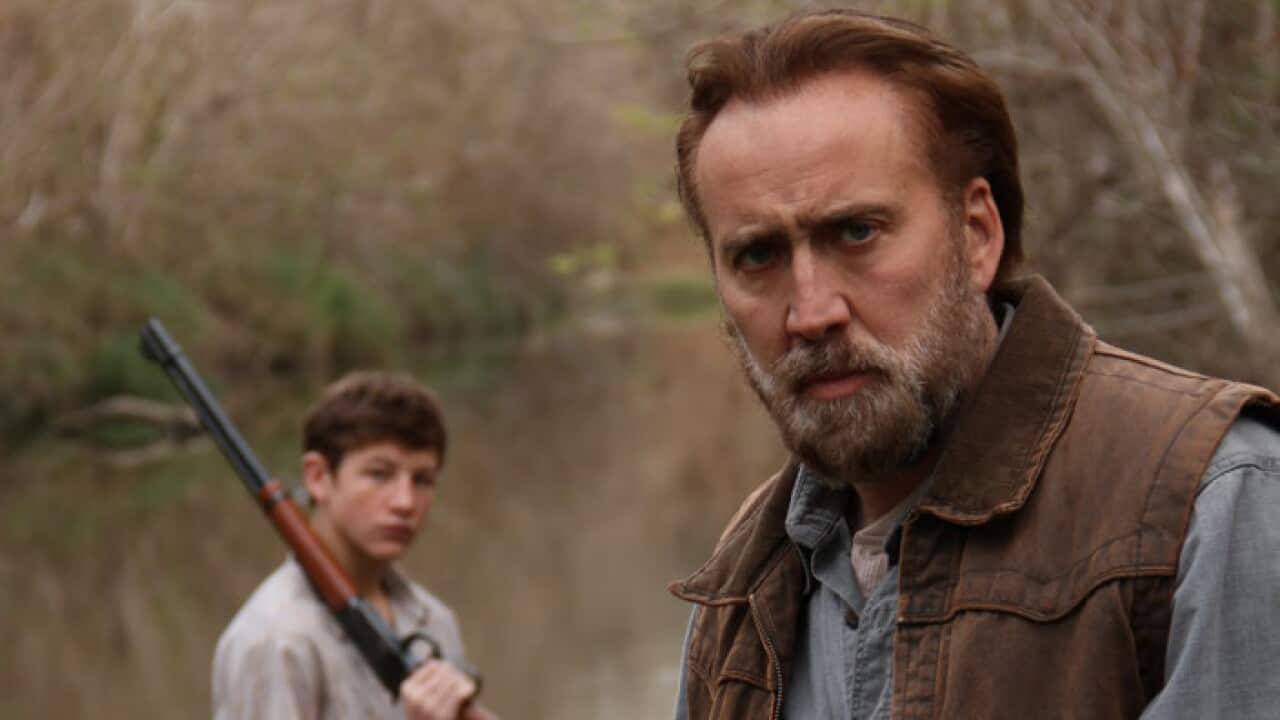 Nic Cage talks Joe, being 50, and handling venomous snakes on set | SBS ...