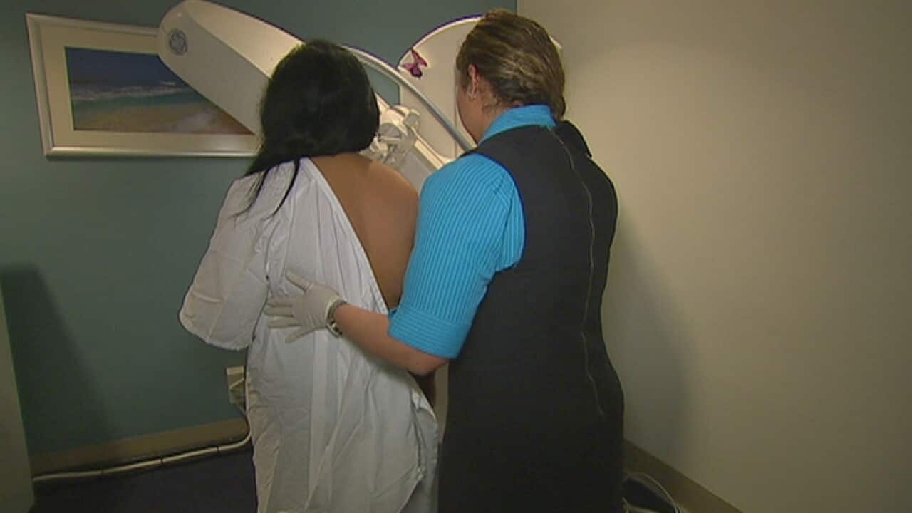 Breast screening at a clinic (SBS)