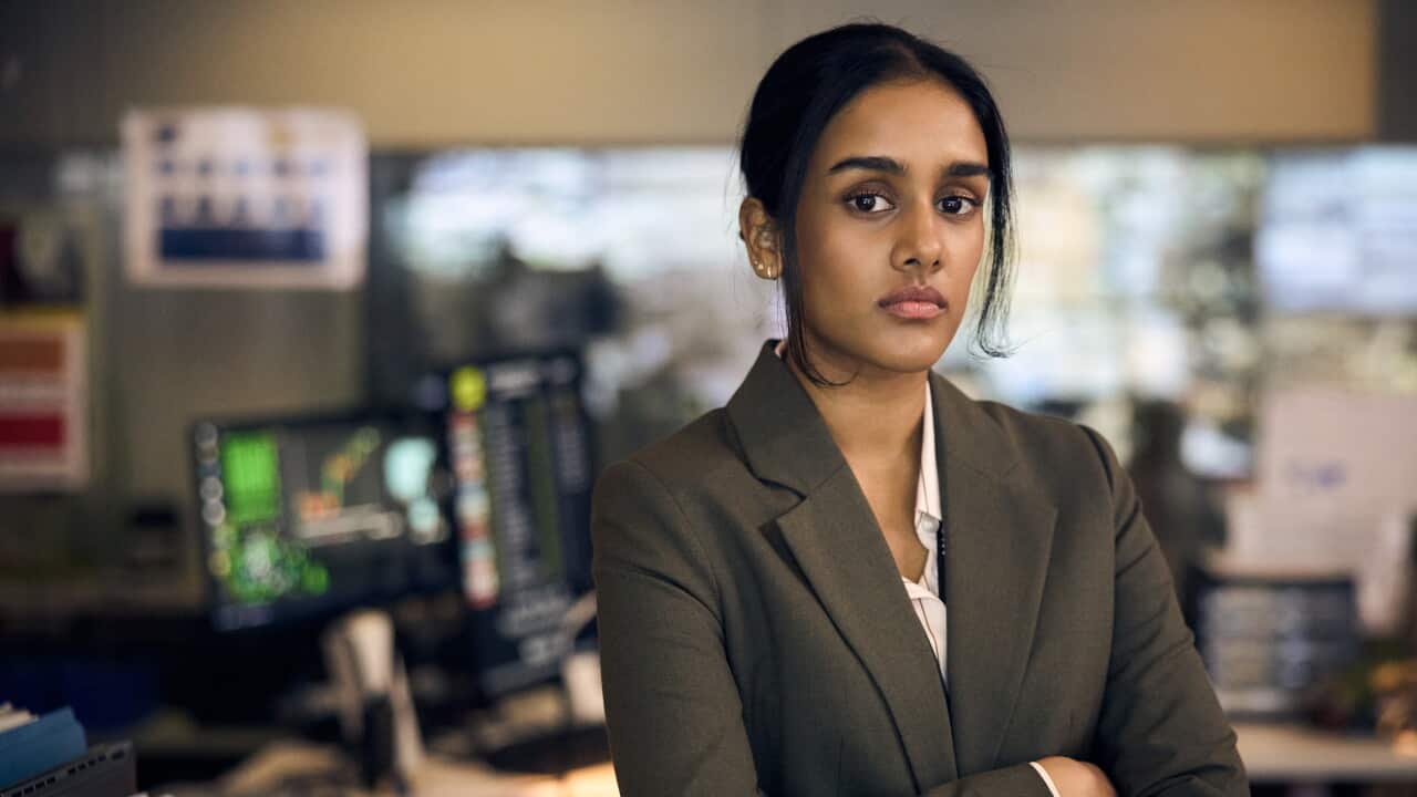 Shabana Azeez as Mira in 'The Airport Chaplain'.