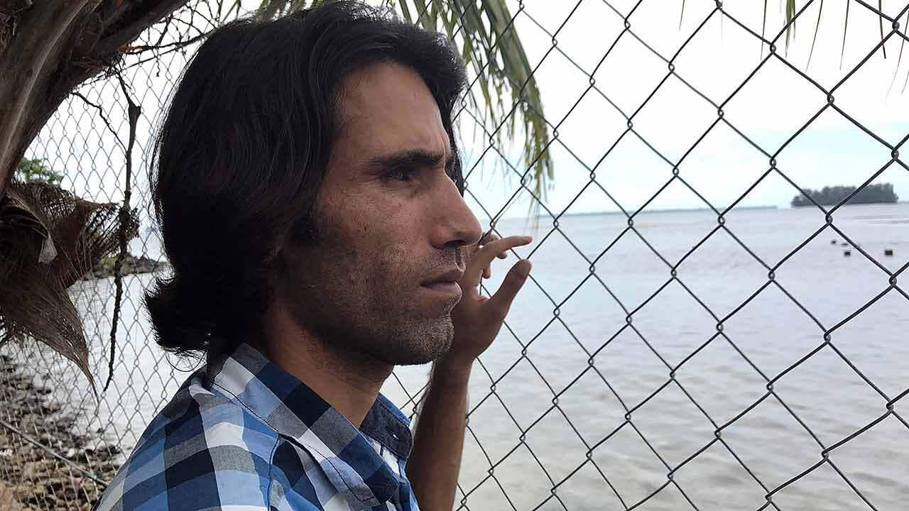 Manus Island refugee Behrouz Boochani.