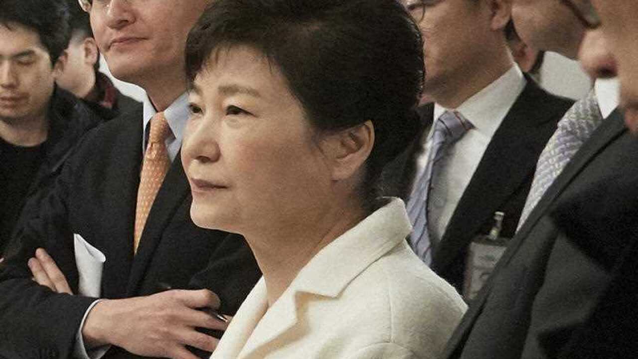 impeached South Korean President Park Geun-hye