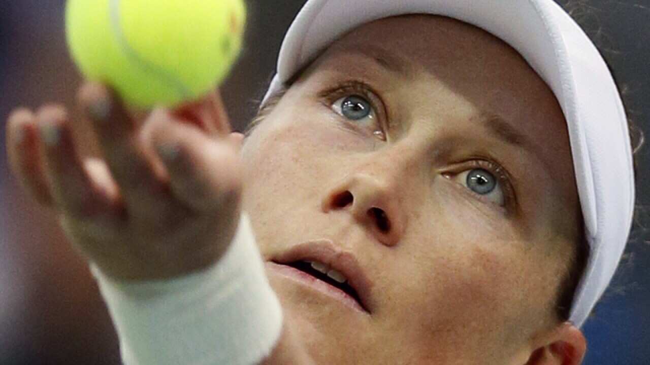 Australian tennis player Samantha Stosur