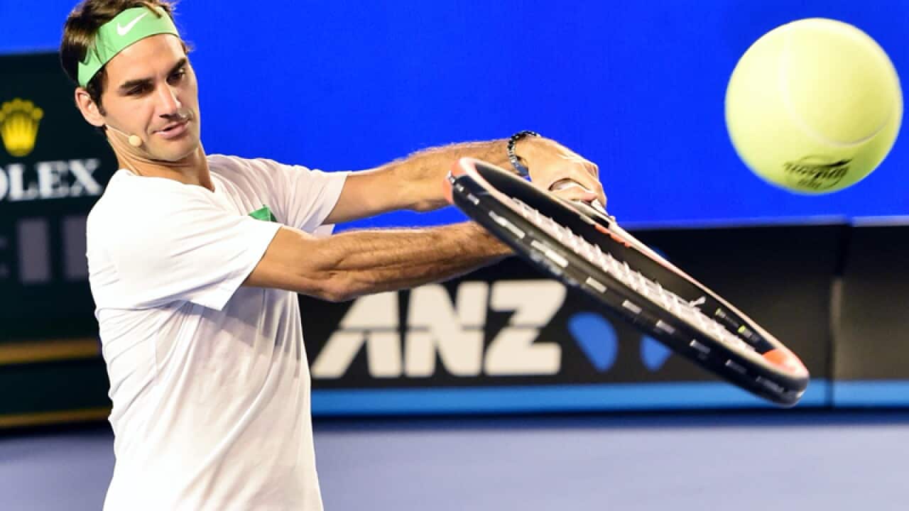 Switzerland's Roger Federer