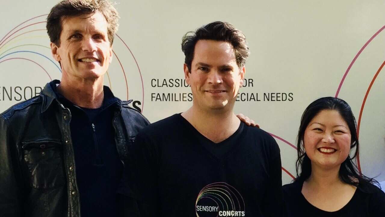 Kees Boersma (left), Teije Hylkema and Grace Kim