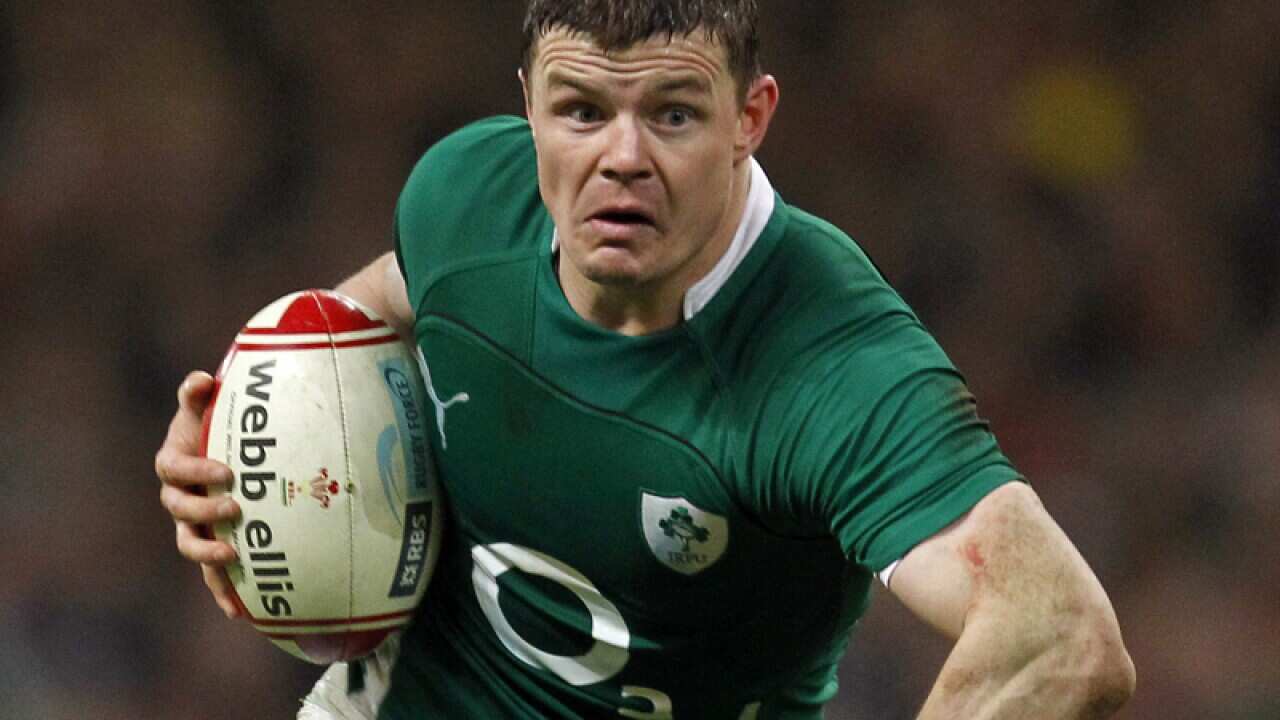 Brian O'Driscoll in action