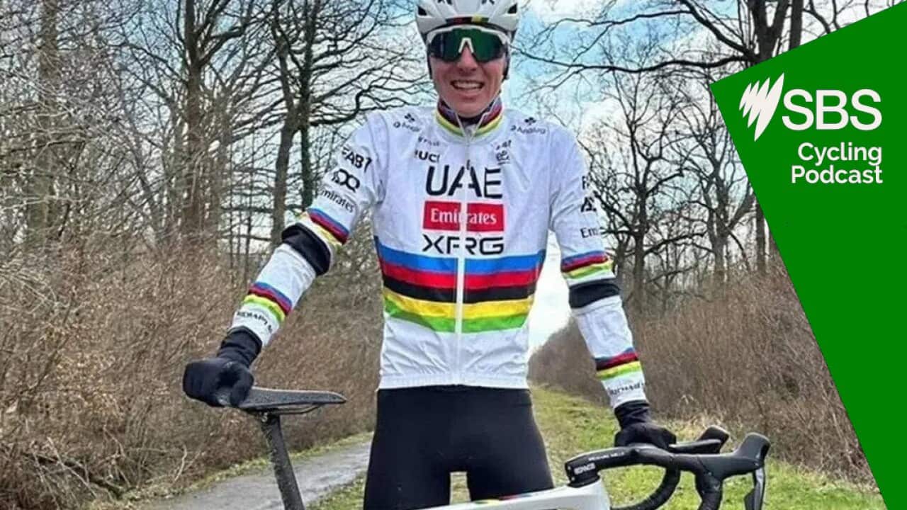 Tadej Pogacar in Roubaix (https://www.instagram.com/tadejpogacar/)