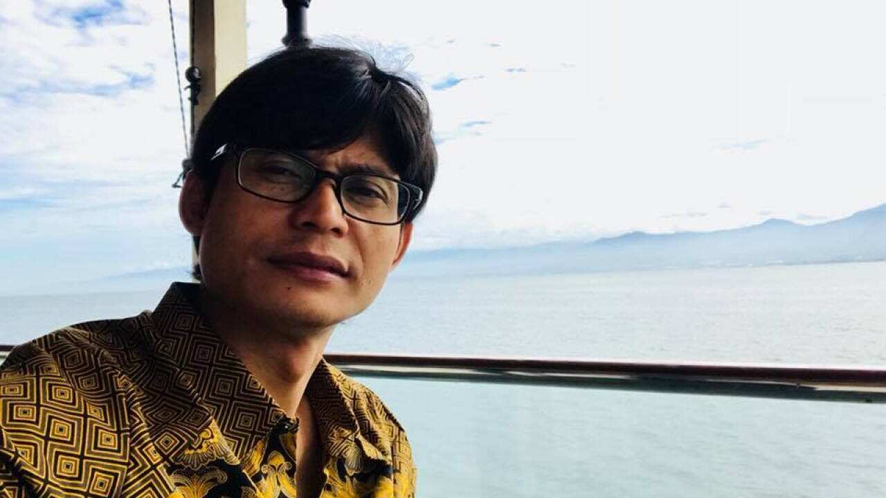 Augus Mellaz - political and electoral observers from the Election and Democracy Syndication, Indonesia