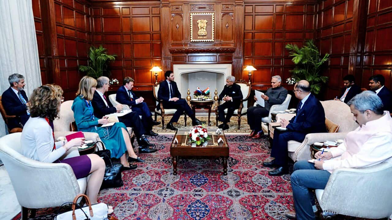 S Jaishankar meets with Wopke Hoekstra