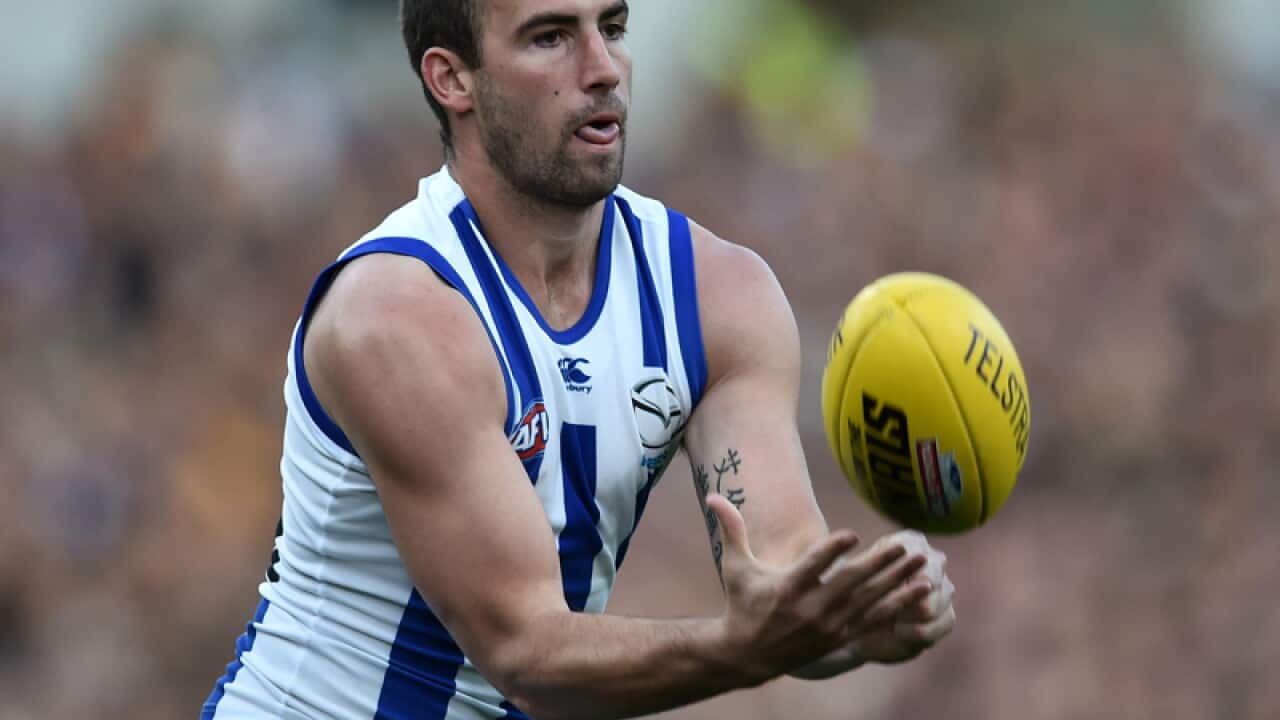 North Melbourne Kangaroos player Ben Cunnington