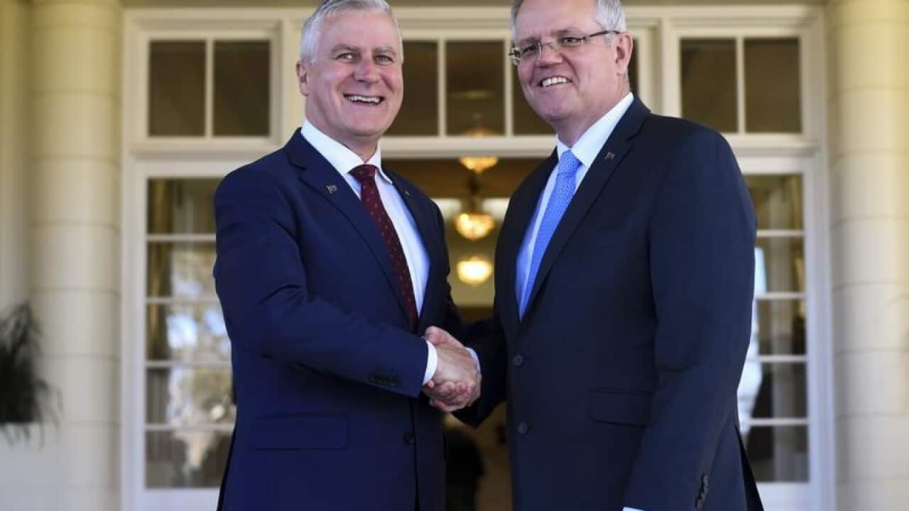 Scott Morrison Michael McCormack