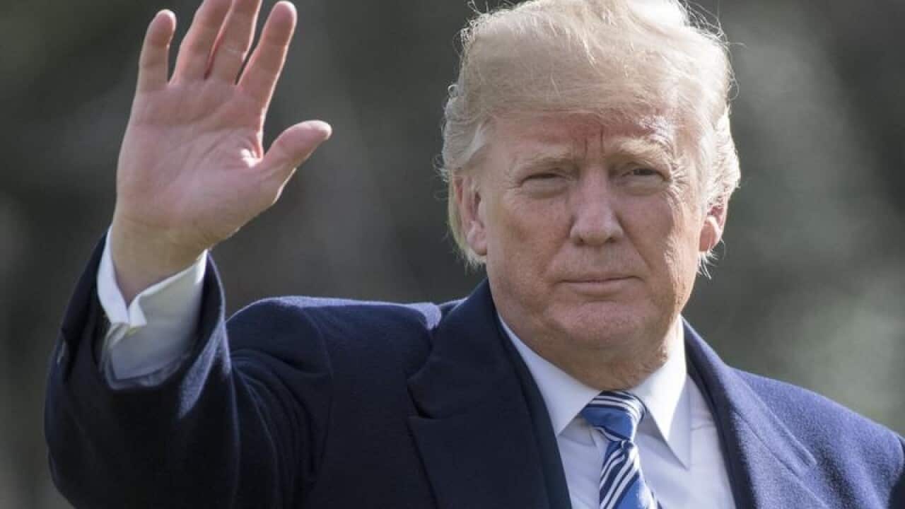US President Donald Trump