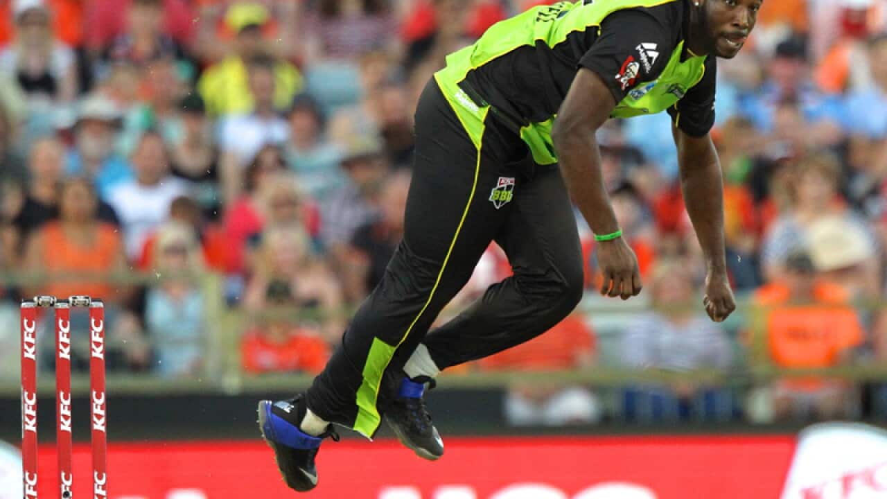 Andre Russell of the Thunder