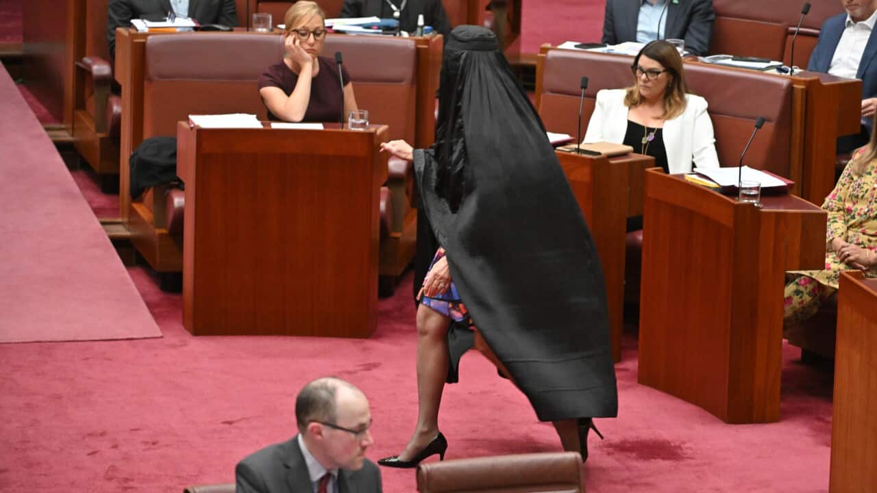 PAULINE HANSON BURQA SENATE
