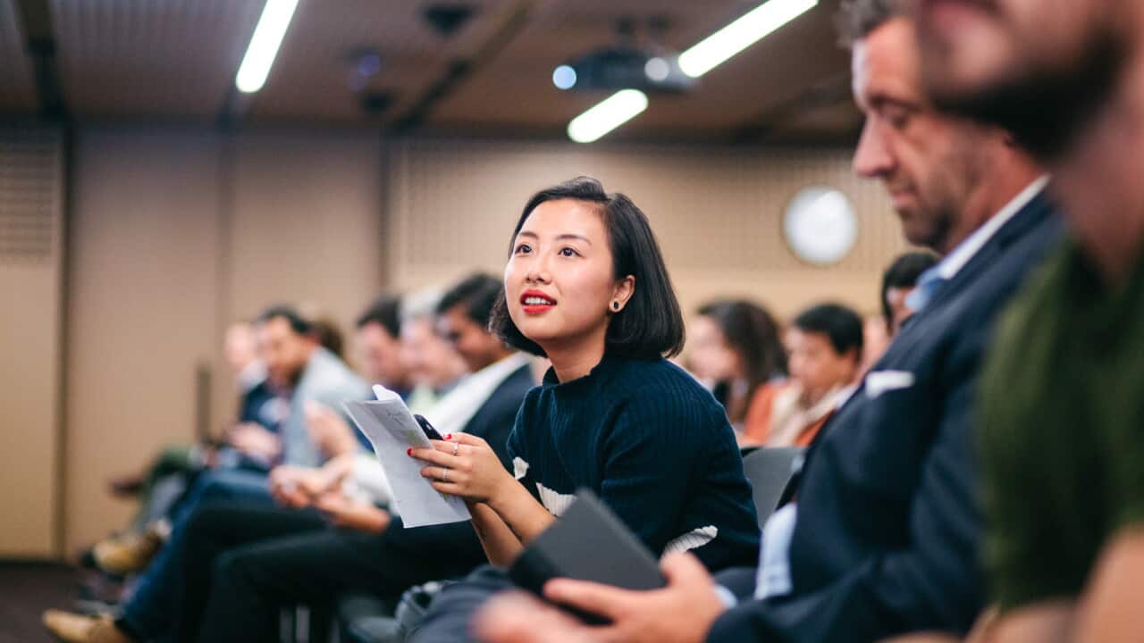 Diletta Drupadi Legowo at SPARK Deakin 2021.