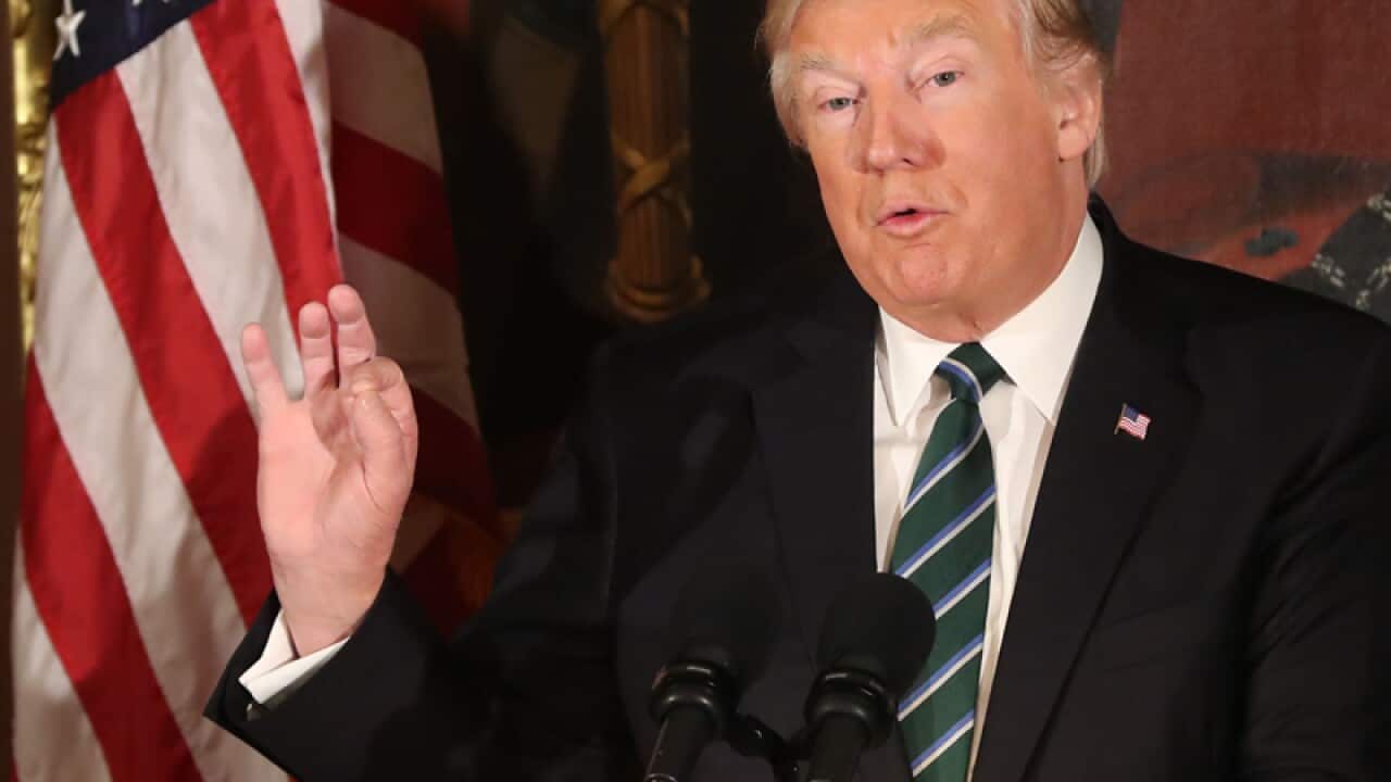 US President Donald Trump