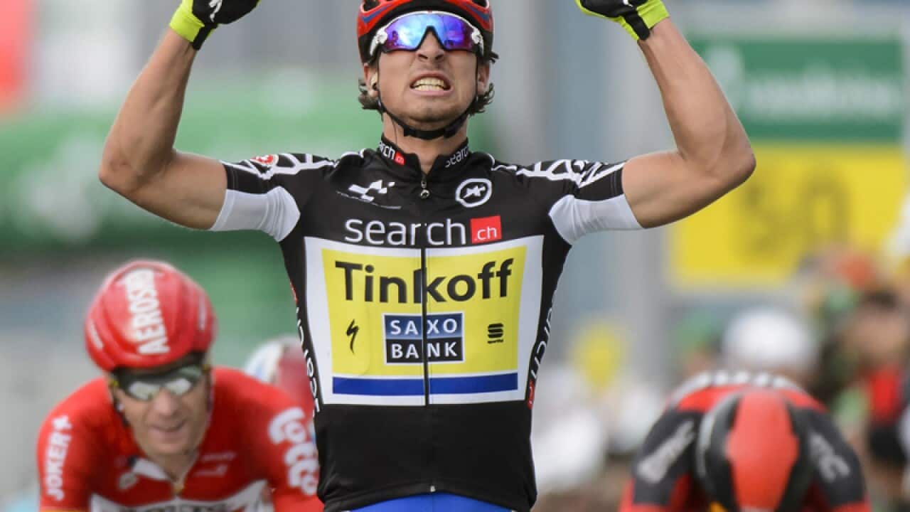 Tinkoff-Saxo's Peter Sagan of Slovakia