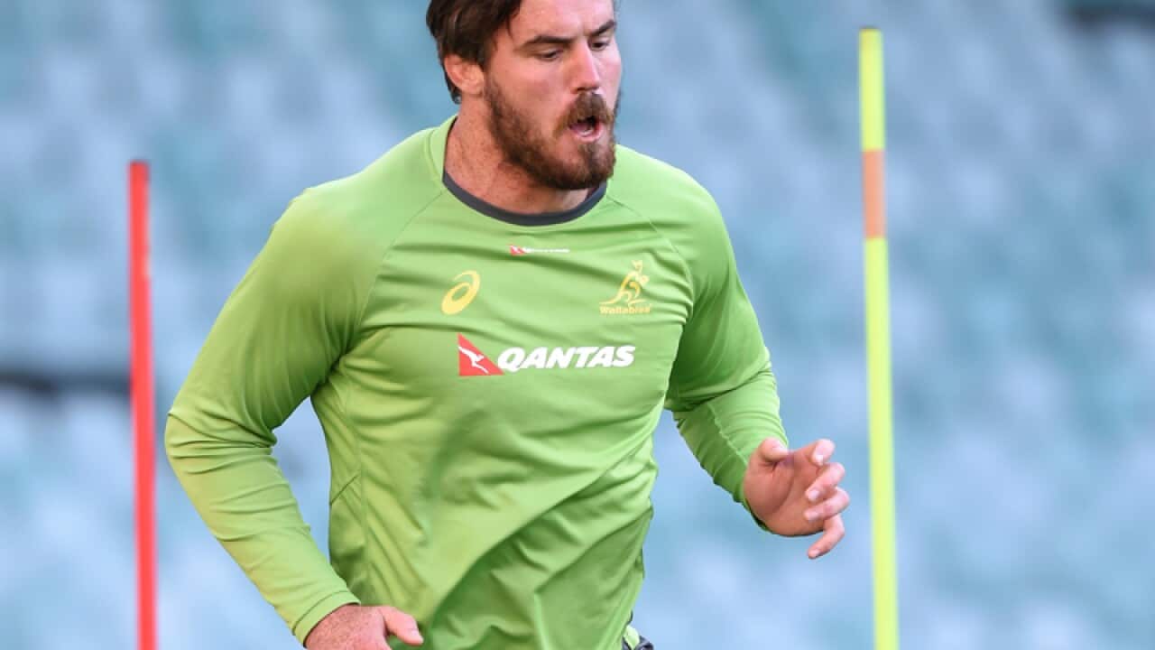Australian rugby union player Kane Douglas