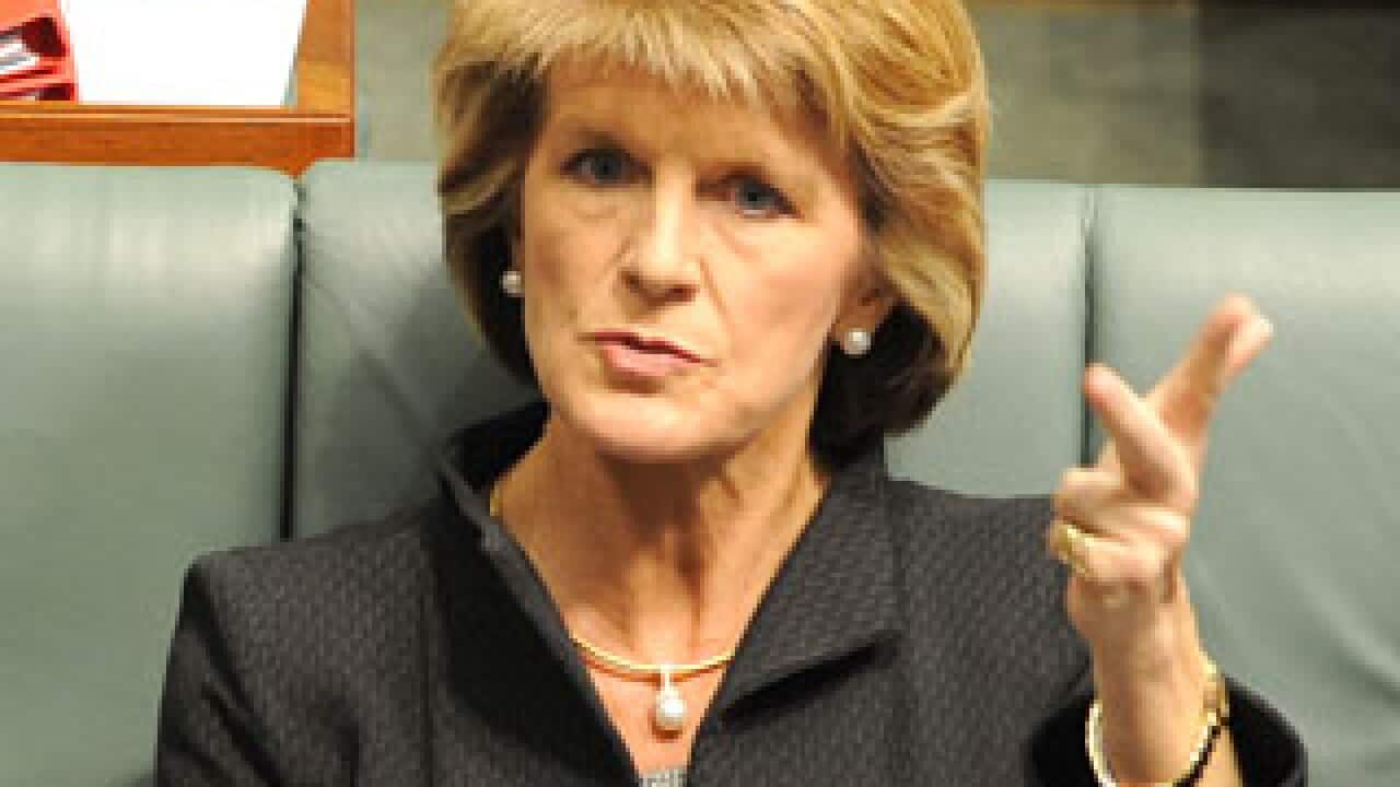 Deputy Liberal Leader Julie Bishop. (AAP)