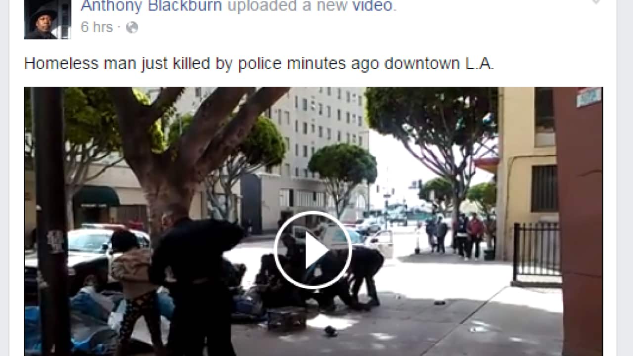 LA shooting Facebook