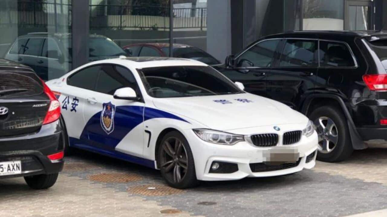 Images of the fake police cars, taken around Australia, first emerged in August this year.