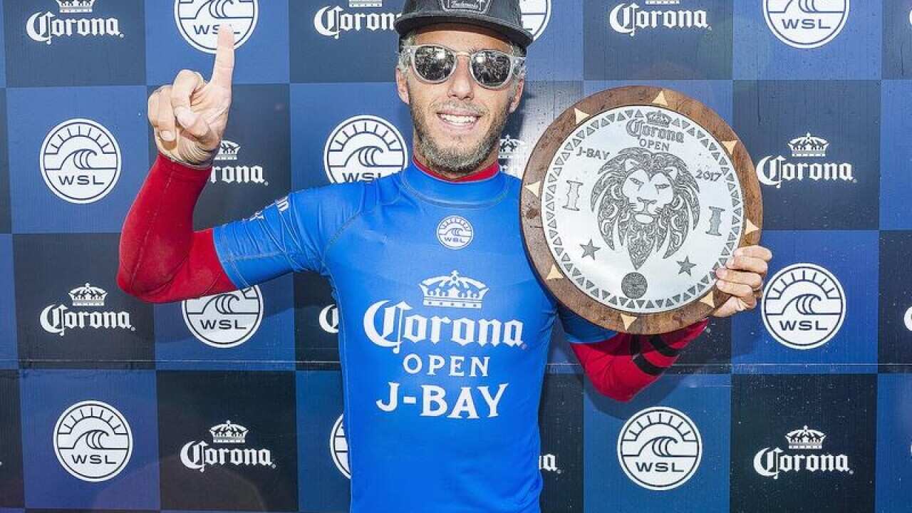 Brazilian surfer Felipe Toledo