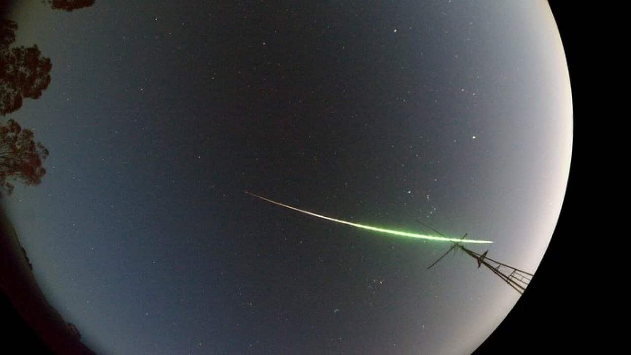 Image of a meteor