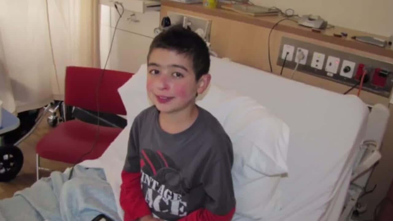 Mohammad Farran was three when he was diagnosed with restrictive cardiomyopathy, a rare heart disease. (Screenshot: YouTube)