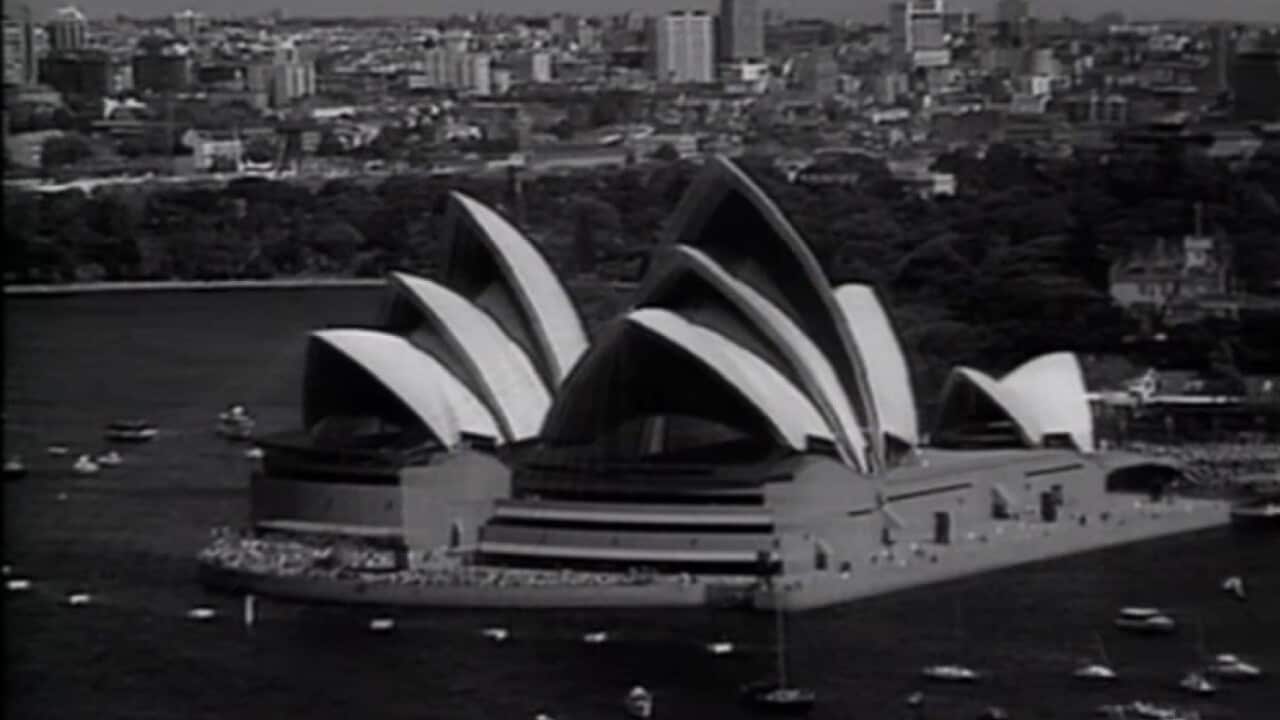 Sydney Opera House at its official opening on 20 October 1973 (SBS).jpg