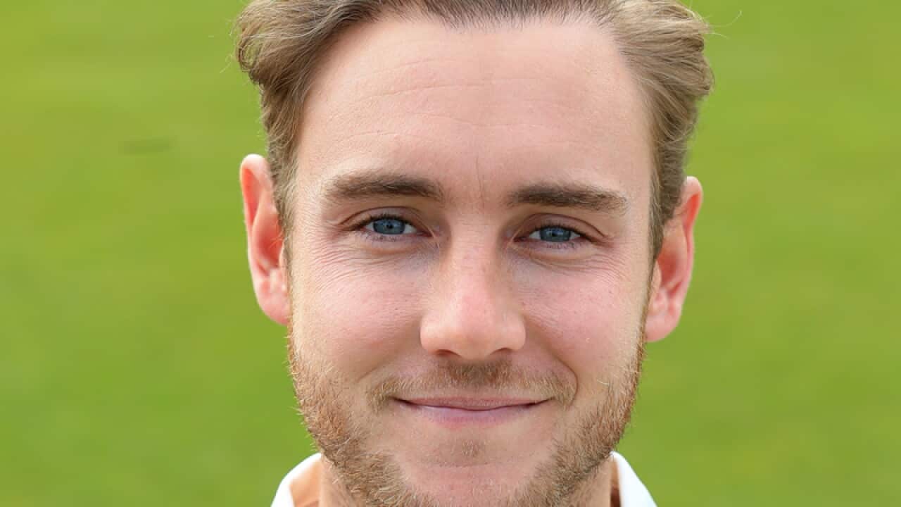 Nottinghamshire's Stuart Broad