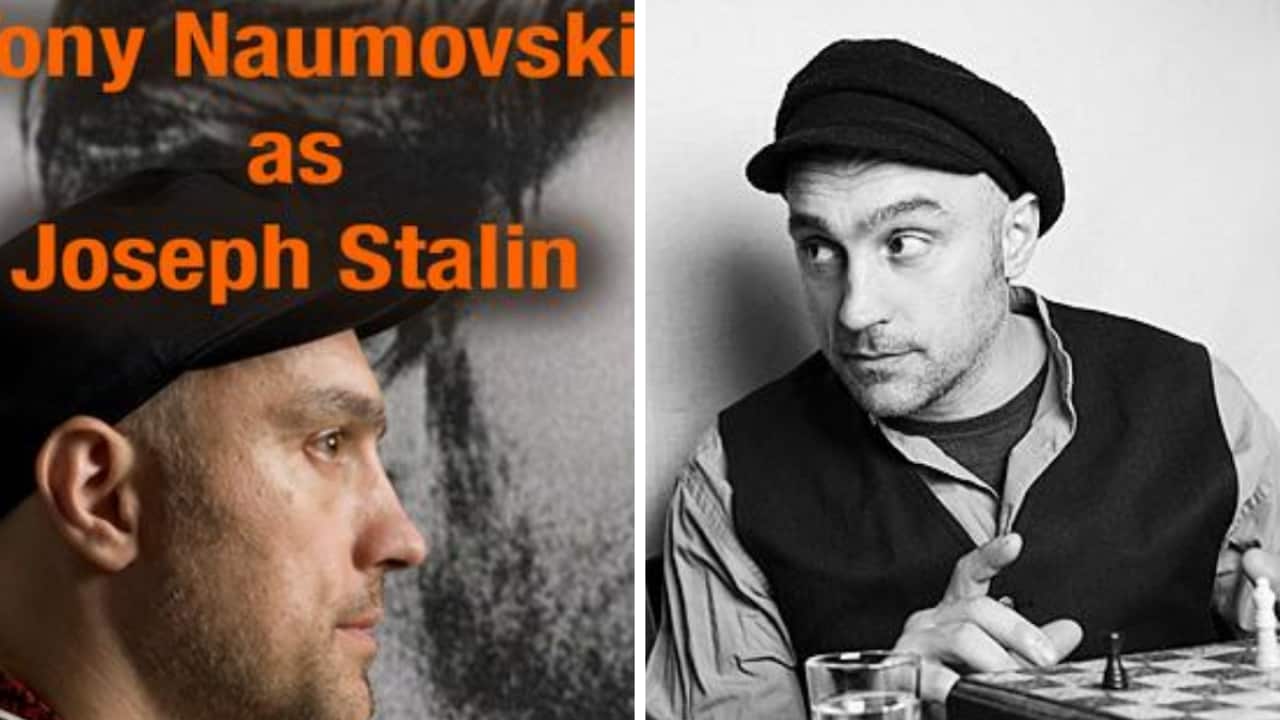 Tony Naumovski as young Stalin in the Final Analysis play