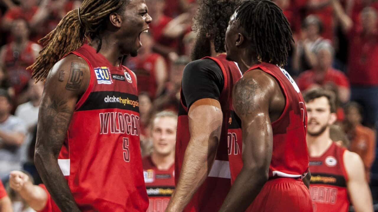 Jameel McKay of the Perth Wildcats