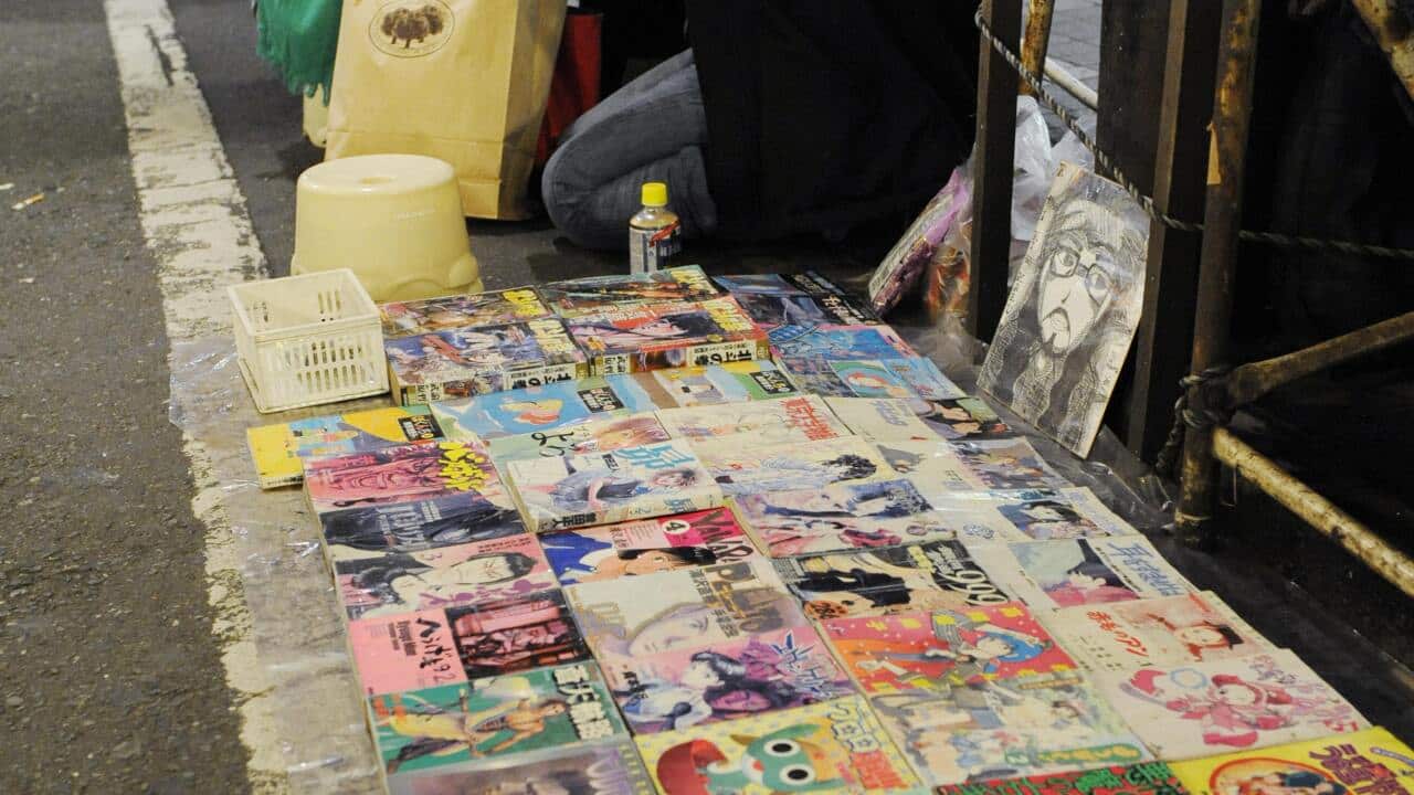 Reading 'manga' or comic book is one of Japan's widest pastimes, shared by everyone from children to the Prime Minister (AFP)