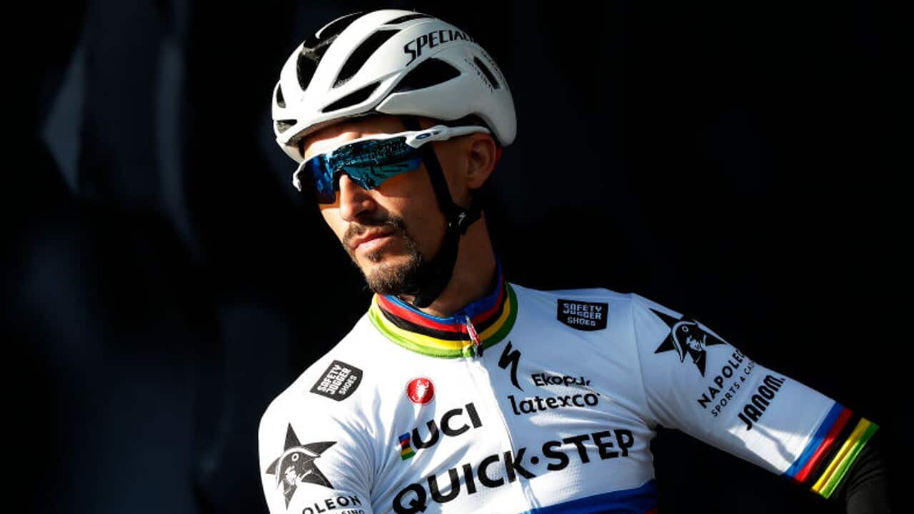 Julian Alaphilippe of Quick-Step Alpha Vinyl