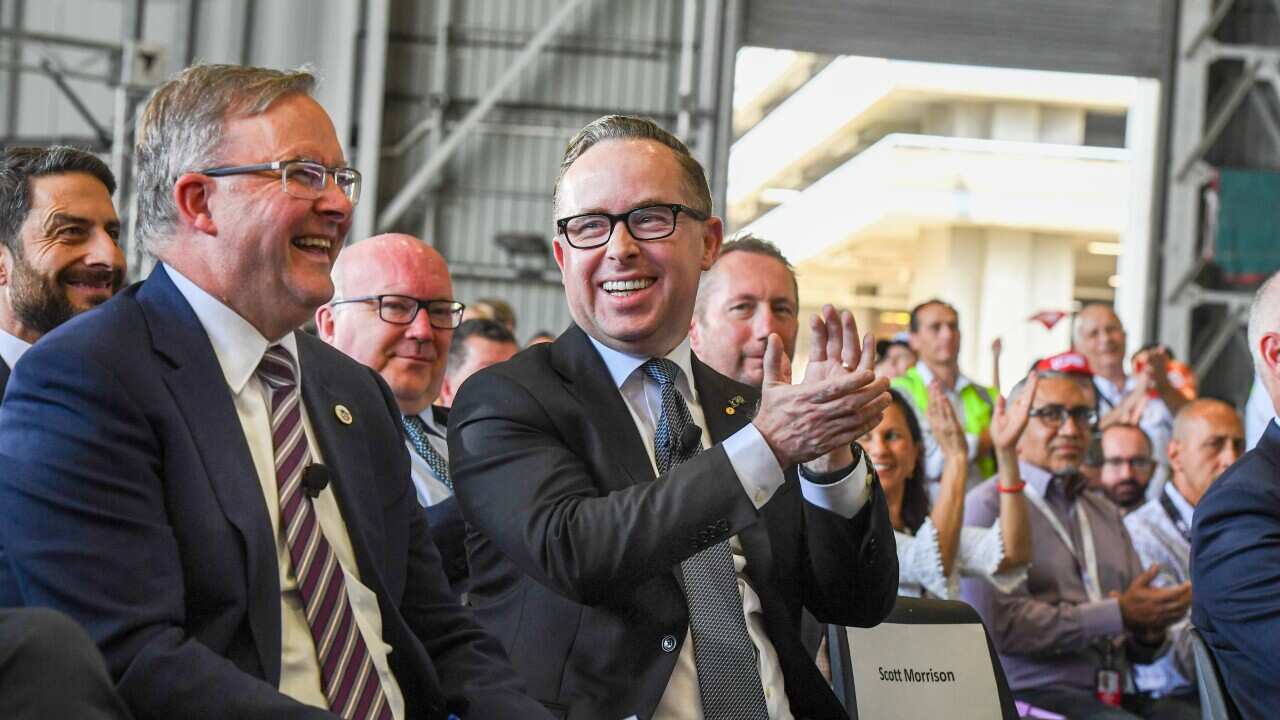 SCOTT MORRISON QANTAS CENTENARY LAUNCH