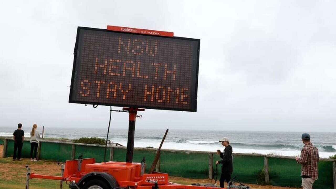 A public health message on Sydney's northern beaches