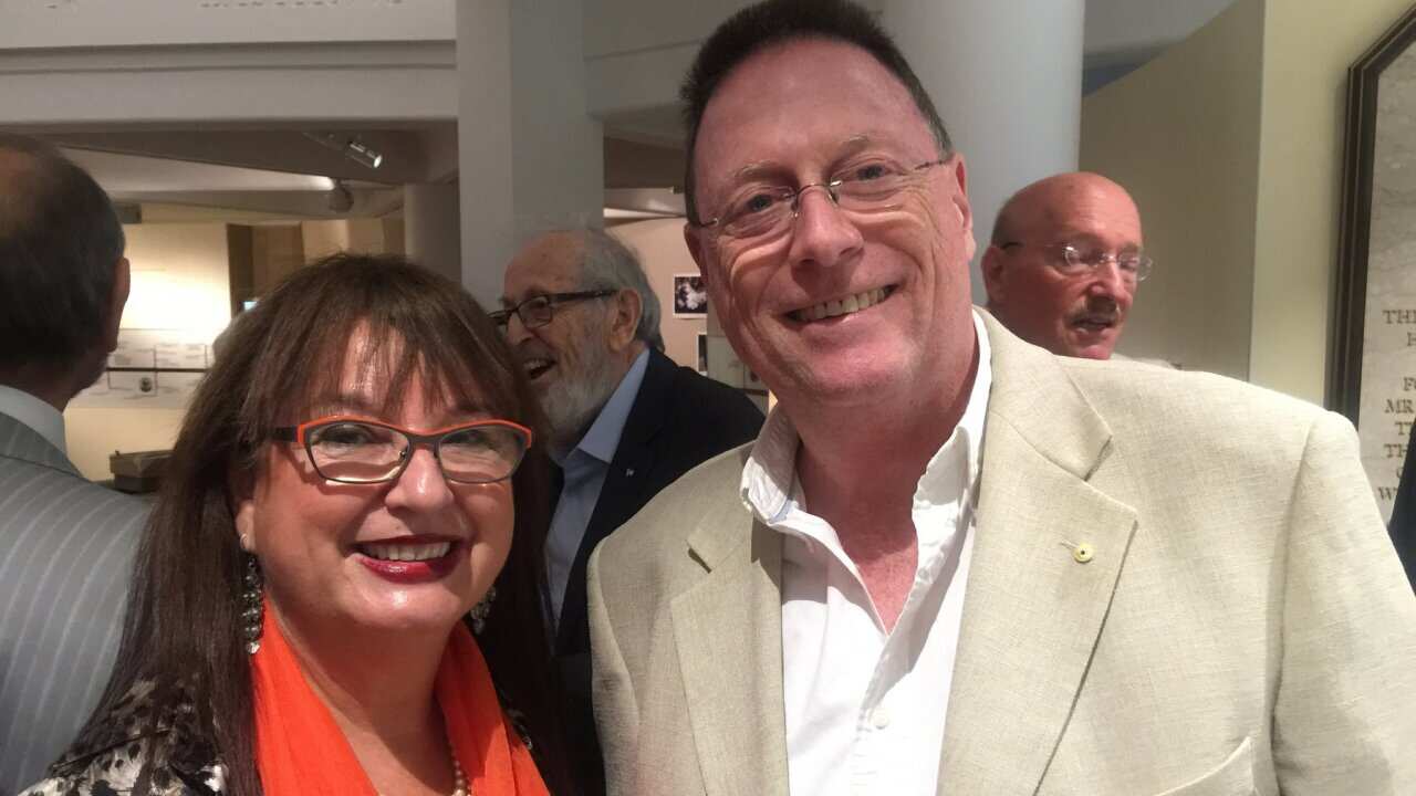 Dr Ron Weiser with Nitza Lowenstein