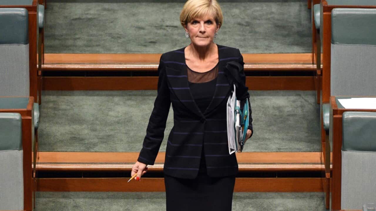 Federal Minister for Foreign Affairs Julie Bishop