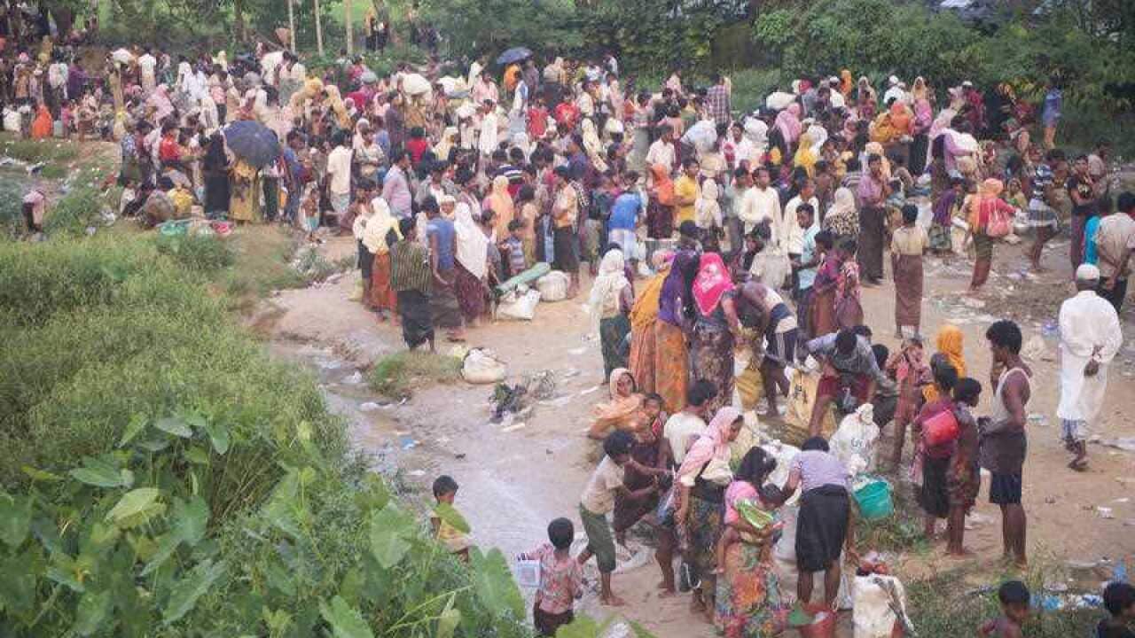 Rohingya in Bangladesh camp