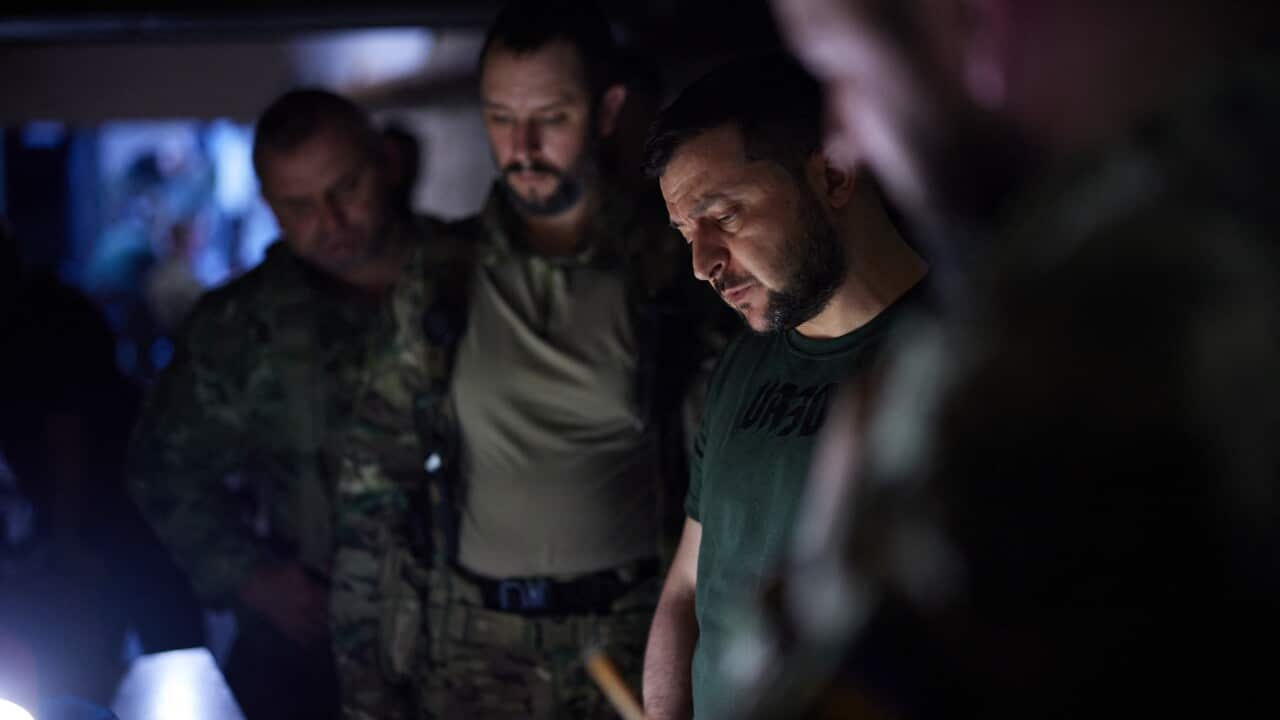 Zelenskyy visits the positions of Ukrainian troops located in the Bakhmut city and Lysychansk districts