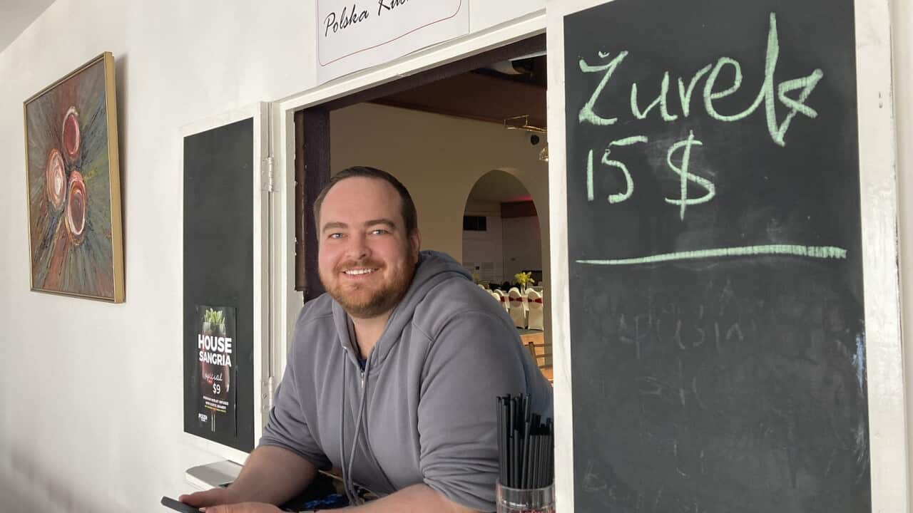 Michael Lubieniecki at the Polish Club, Bankstown (SBS Giakoumelos).jpg