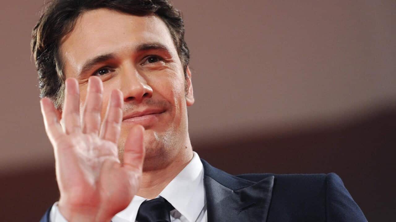 James Franco arrives for the screening of 'Child of God'