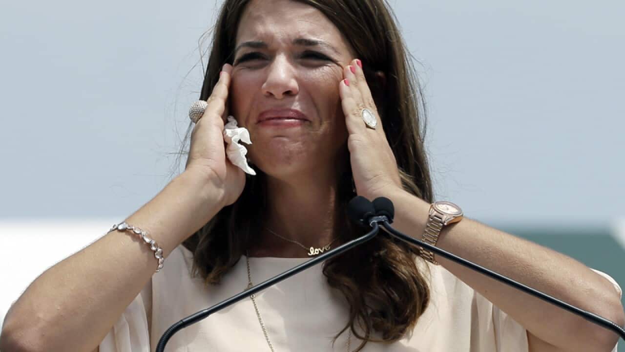 Battery trial for ex-tennis champ Capriati