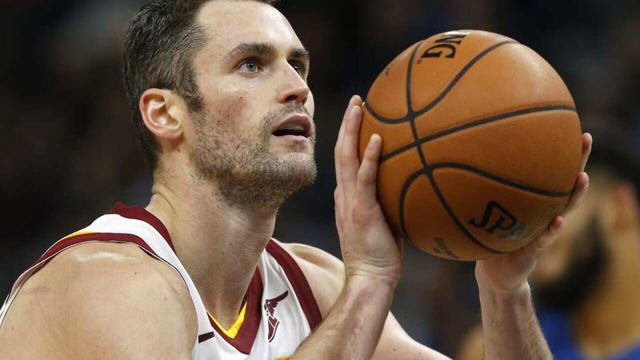 Cleveland Cavaliers' Kevin Love