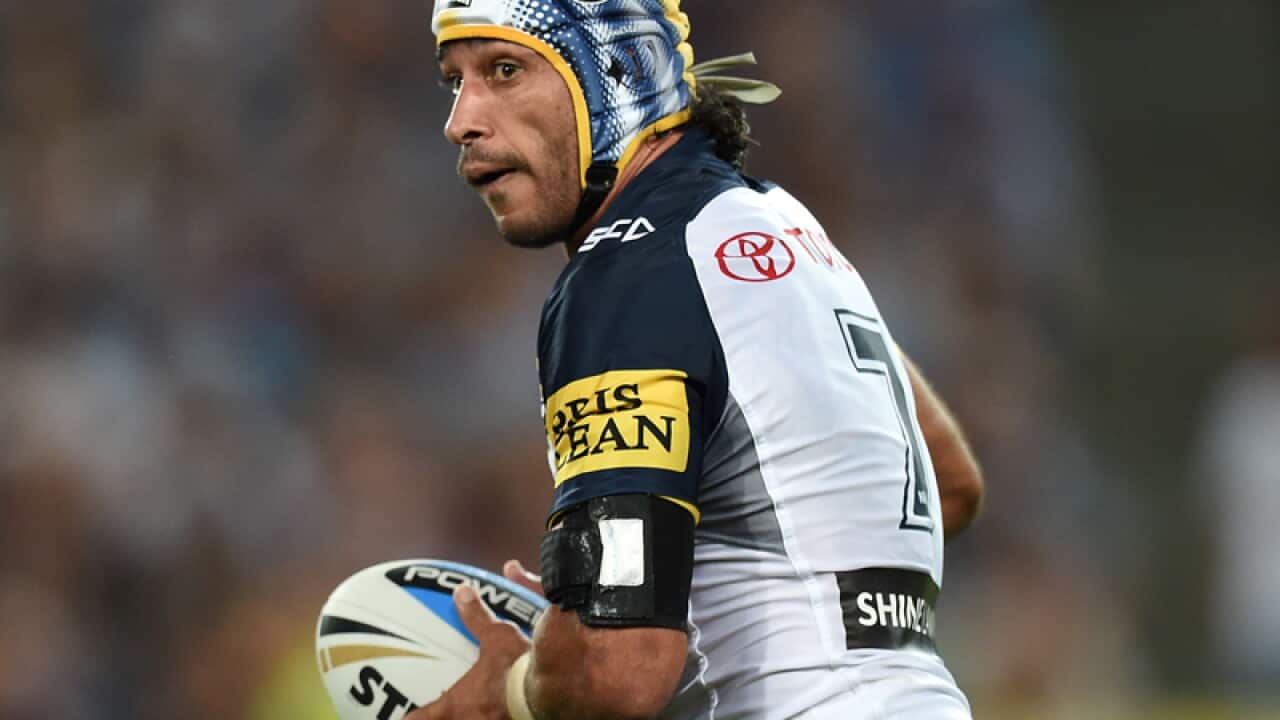 North Queensland halfback Johnathan Thurston