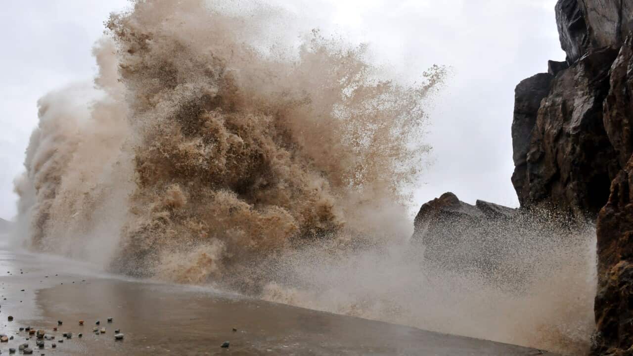 China prepares for Typhoon Nida.