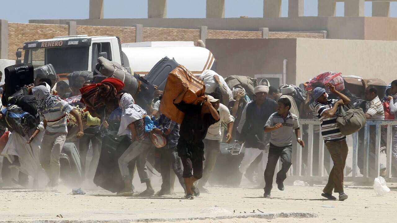  Egyptians fleeing Libya