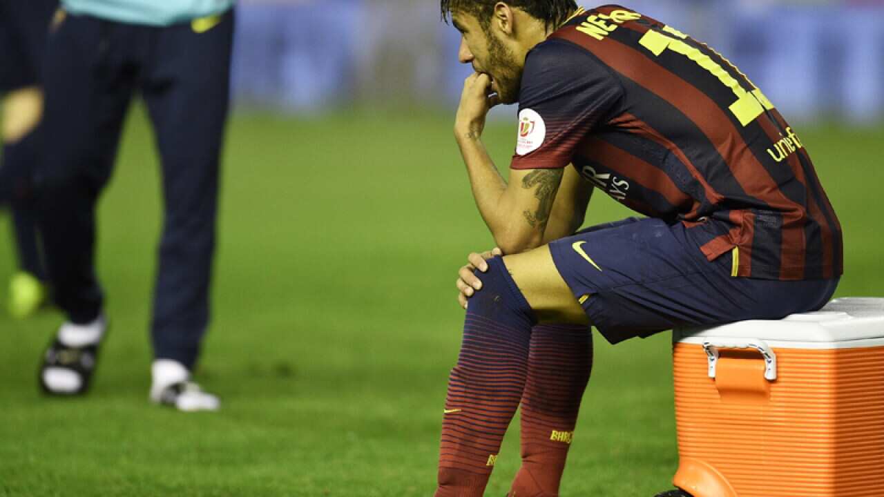 Barcelona's Brazilian forward Neymar