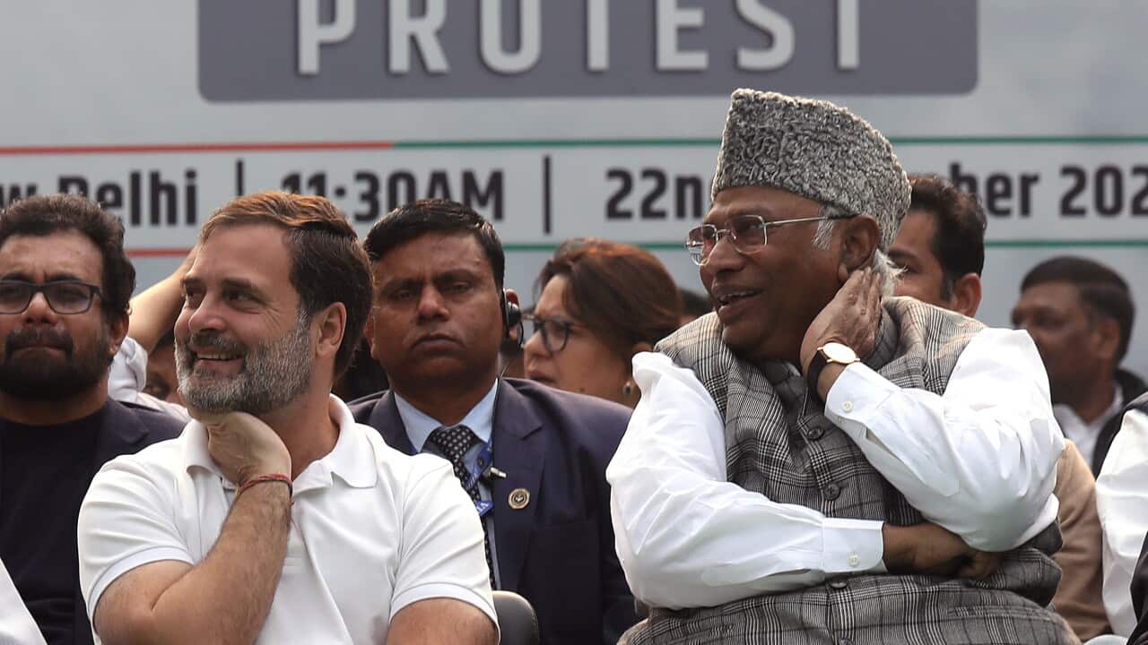 INDIA OPPOSITION LAWMAKERS SUSPENSION PROTEST