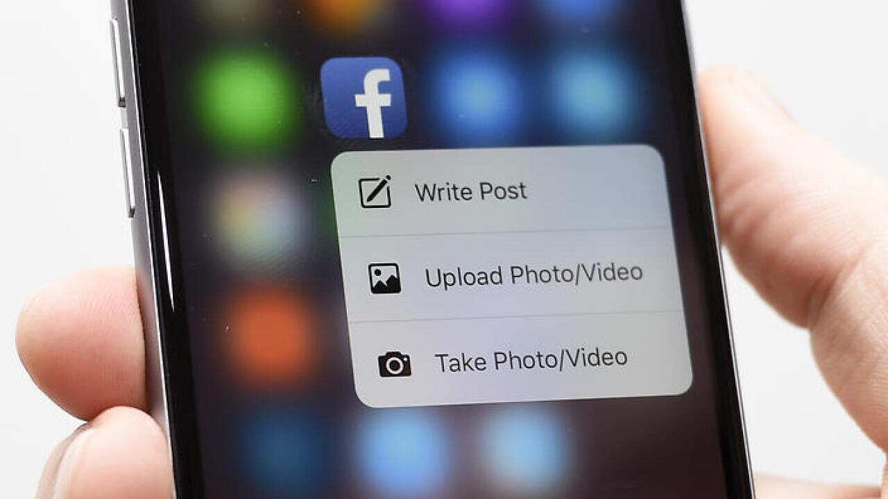 A generic stock photo of a Facebook app on an Apple iPhone 6s.. Picture date: Tuesday December 29, 2015. Photo credit should read: Lauren Hurley/PA Wire